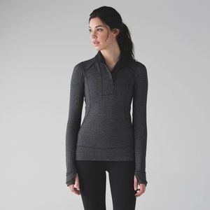 Lululemon Think Fast 1/4 zip sweater